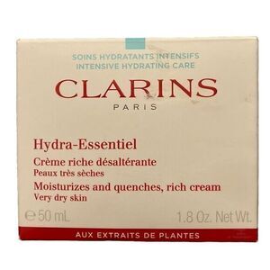 Clarins‎ Hydra-Essentiel Moisturizes and Quenches Rich Cream 50ml / 1.8 oz